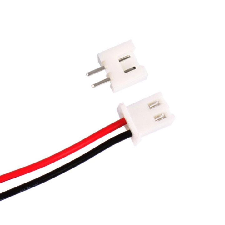 Mini Micro JST XH 2.5-2 Pin Connector plug with Wires Cables