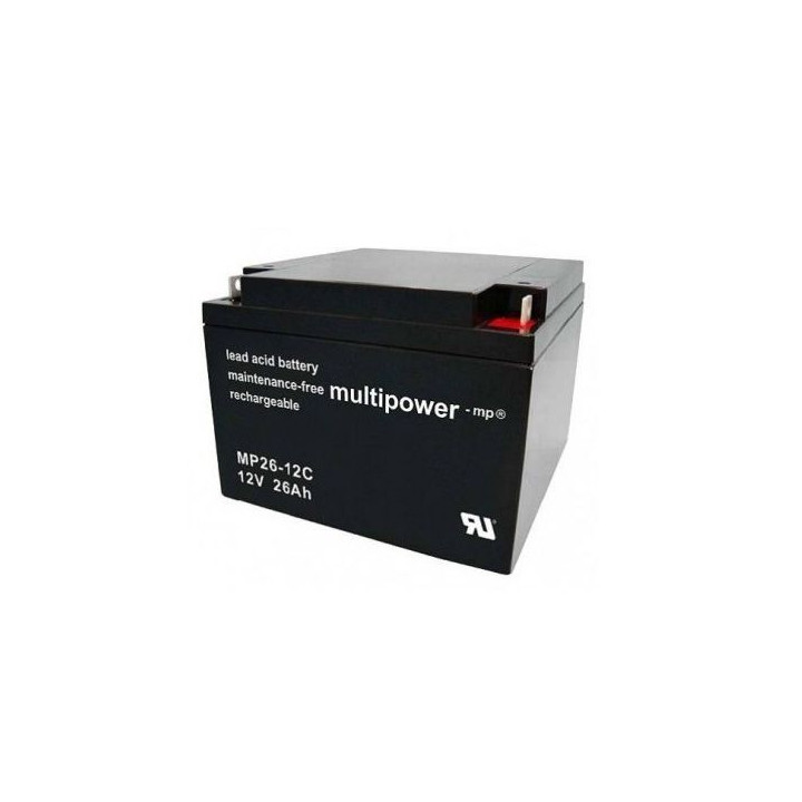 Pb akumulátor MULTIPOWER 12V/26,0Ah