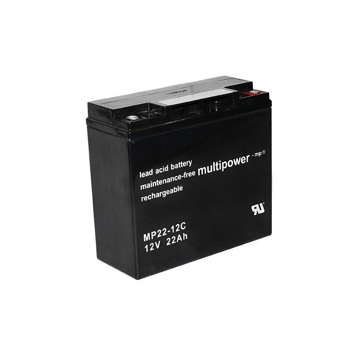 Pb akumulátor MULTIPOWER 12V/22,0Ah