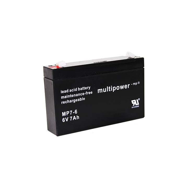 Pb akumulátor MULTIPOWER 6V/7,0Ah