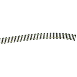Flexi koľaj F4, drevené pražce, 920 mm