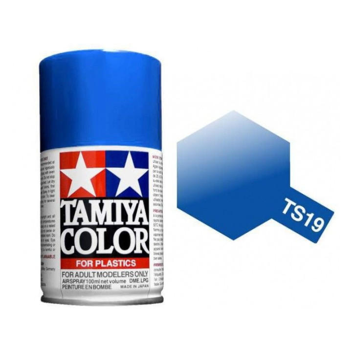 85019 TS 19 Metallic Blue Tamiya Color 100ml (Acrylic Spray Paint)