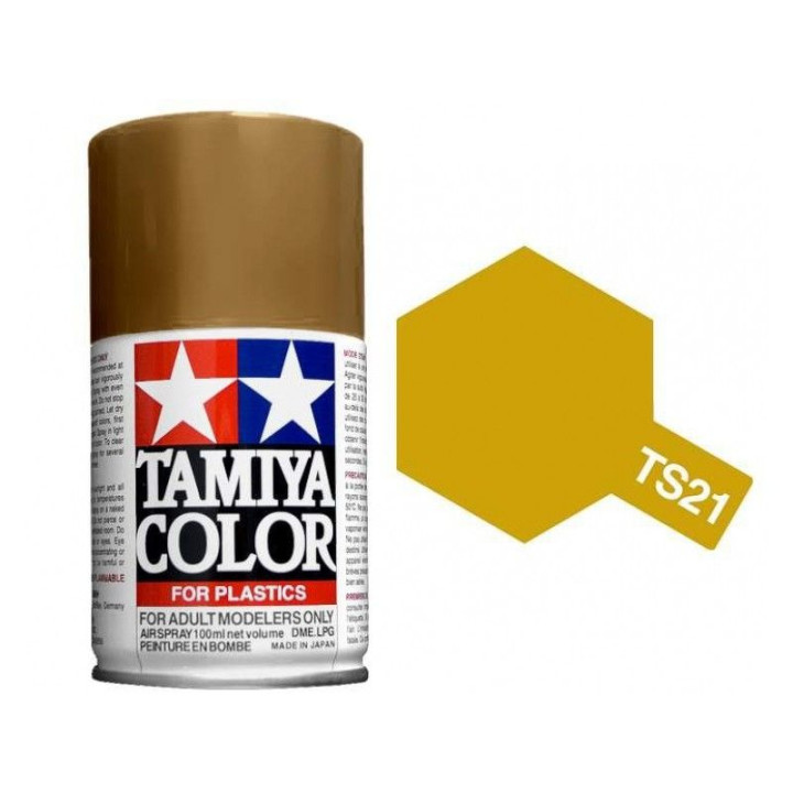 85021 TS 21 Gold Tamiya Color 100ml (Acrylic Spray Paint)