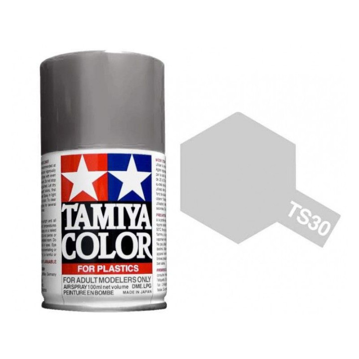 85030 TS 30 Metallic Silver Tamiya Color 100ml (Acrylic Spray Paint)