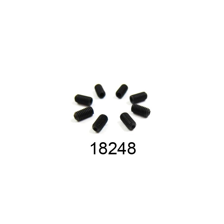 3x6mm imbusový červík, 8ks.