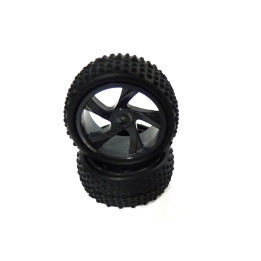 Pneumatiky - Truggy 1/18 (2 ks)