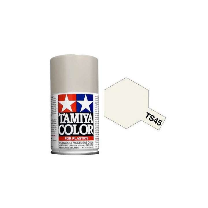 85045 TS 45 Pearl White Tamiya Color 100ml (Acrylic Spray Paint)