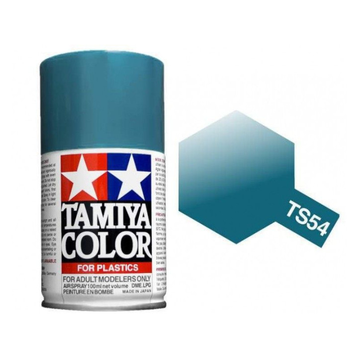 85054 TS 54 Light Metallic Blue Tamiya Color 100ml (Acrylic Spray Paint)