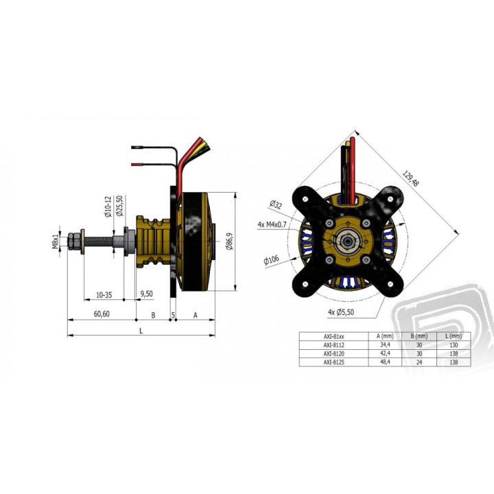 AXI 8120/08 KV190