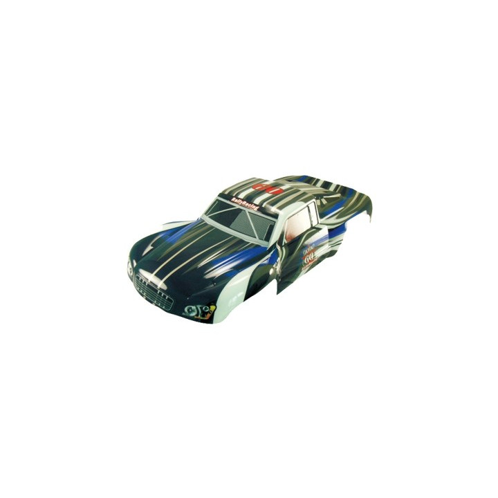 Karoserie Short Course truck 1:5 černo-modrá