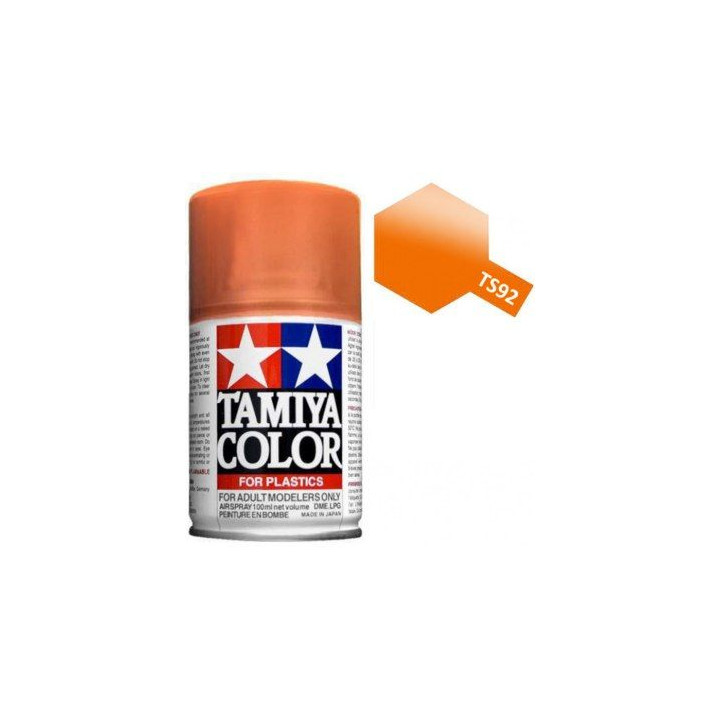 Tamiya Color TS 92 Metallic Orange Spray 100ml