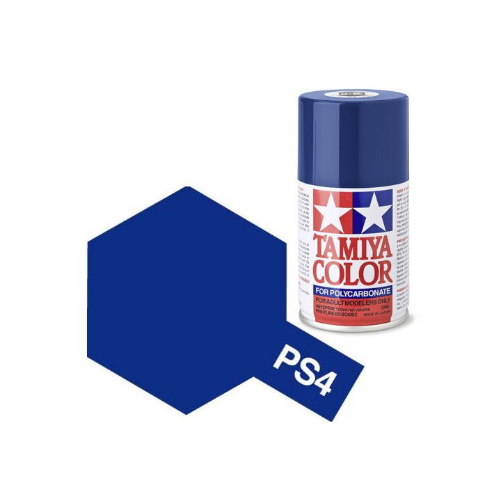 Tamiya Color PS-4 Blue Polycarbonate Spray 100ml