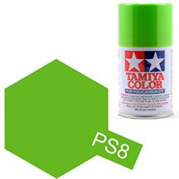 Tamiya Color PS-8 Light Green Polycarbonate Spray 100ml