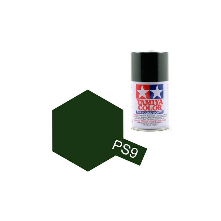 Tamiya Color PS-9 Green Polycarbonate Spray 100ml