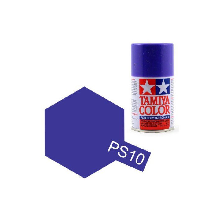 Tamiya Color PS-10 Purple Polycarbonate Spray 100ml
