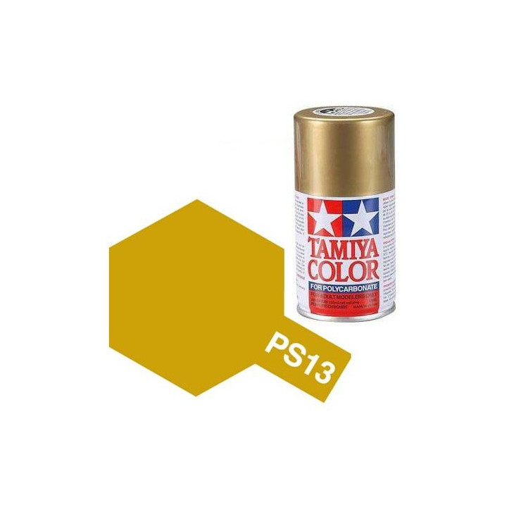 Tamiya Color PS-13 Gold Polycarbonate Spray 100ml