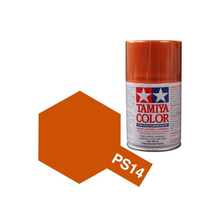 Tamiya Color PS-14 Copper Polycarbonate Spray 100ml