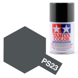 Tamiya Color PS-23 Gun Metal Grey Polycarbonate Spray 100ml