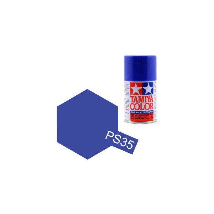 Tamiya Color PS-35 Blue-Violet Polycarbonate Spray 100ml