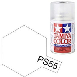 Tamiya Color PS-55 Flat Clear Polycarbonate Spray 100ml
