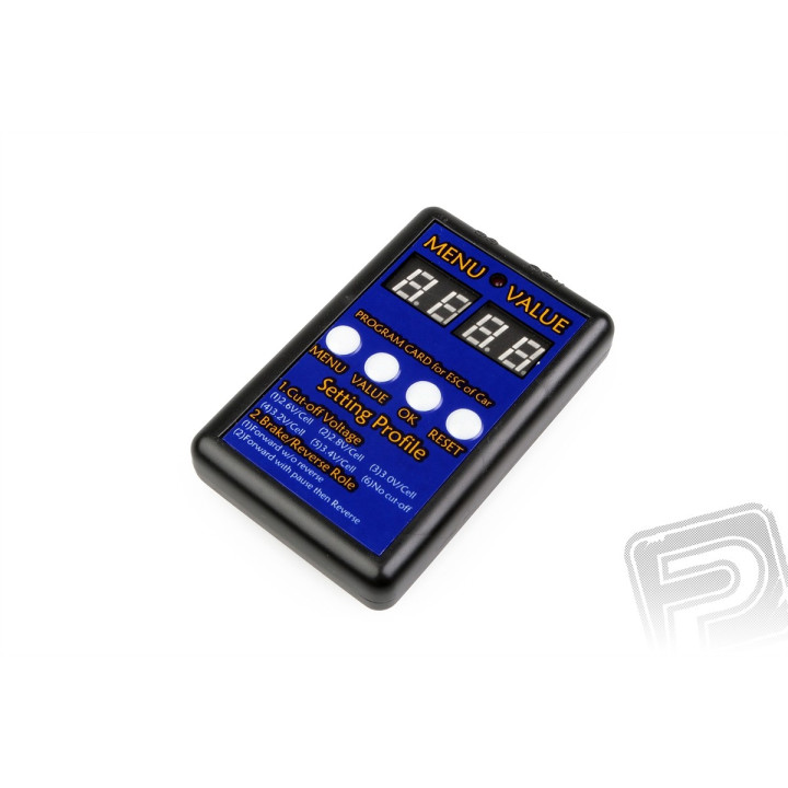 Programovací karta pro 80A CAR ESC - HIMOTO