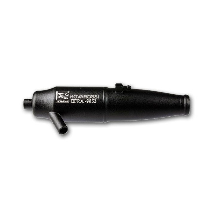 50001 Black pipe, no ring, bigger volumes for 3,5cc/4,66cc engines