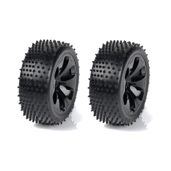 Medial Pro kolo 3.3" SC Raptor H12/22mm, pneu Turbo M4 (pár)