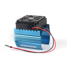 Chladič s ventilátorom pre motory s priemerom 44 mm