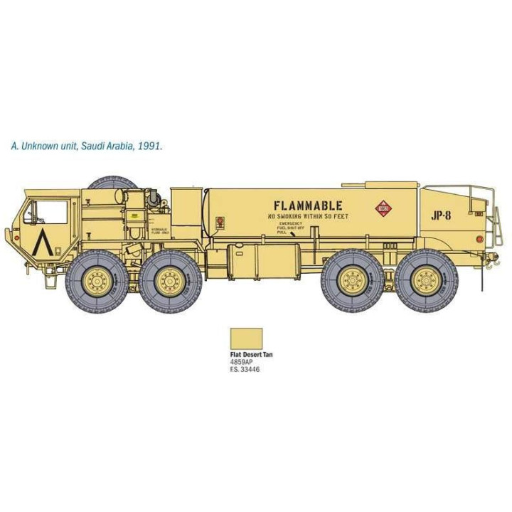 Model Kit military 6554 - M978 Fuel Servicing Truck (1:35)
