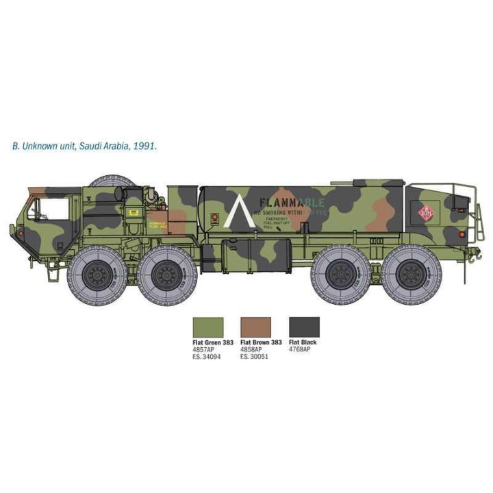 Model Kit military 6554 - M978 Fuel Servicing Truck (1:35)