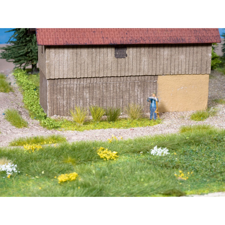 Trávové trsy poľné trávy, výška 6 mm NO07034