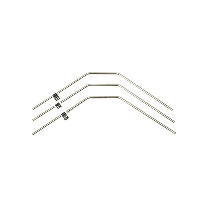 Zadné stabilizátory - sada (2,6 +2,7 +2,9 mm)