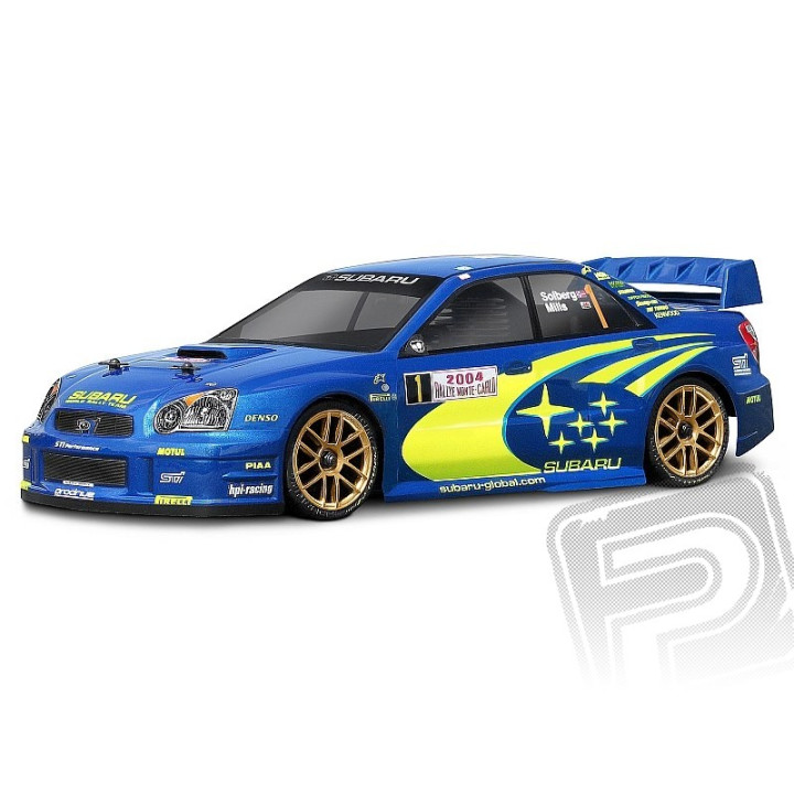Karoserie čirá Subaru Impreza WRC 2004 Monte Carlo (190 mm/rozvor 255 mm)