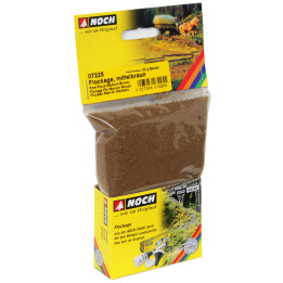 Penové vločky, stredne hnedé, 20g
