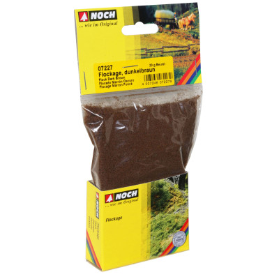 Penové vločky, tmavohnedé, 20g