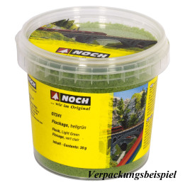 Penové vločky, stredne hnedé, 30g