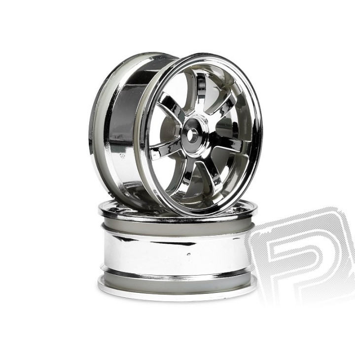 Disky MAG7 26mm chromové ( 0mm OFF SET)