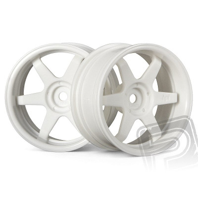 TE37 disky 26mm bílé (6mm offset)