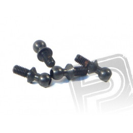 Kulové čey 4.3X10.3MM (2MM závit/4ks)