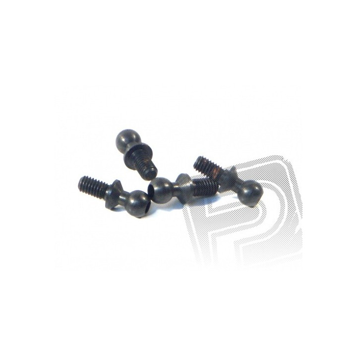 Kulové čey 4.3X10.3MM (2MM závit/4ks)