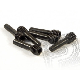 "Červík" dlouhý 5x3x18mm, (černý/6ks.)