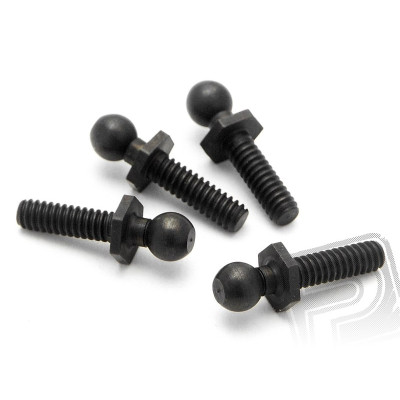 Koule 4,3x20mm (4-40/černé/4ks)