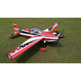 104" Extra 300 V2 - červená/černá/bílá 2,64m