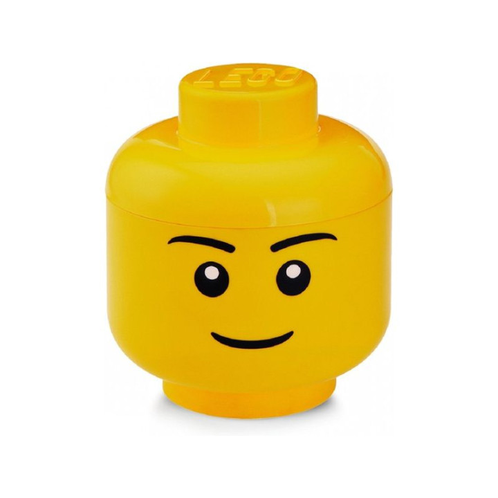 LEGO úložná hlava (velikost L) - chlapec