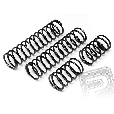 Pružina tlumiče 23x155x2.4mm 17,5závitů (černá/2ks)