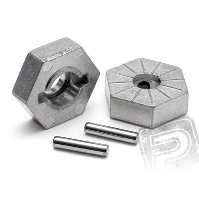 Unašeč kola 17mm (stříbrné) SAVAGE X