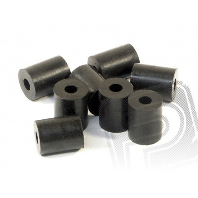 Vymezovací trubka 3x8x10mm, (černá,8ks.)
