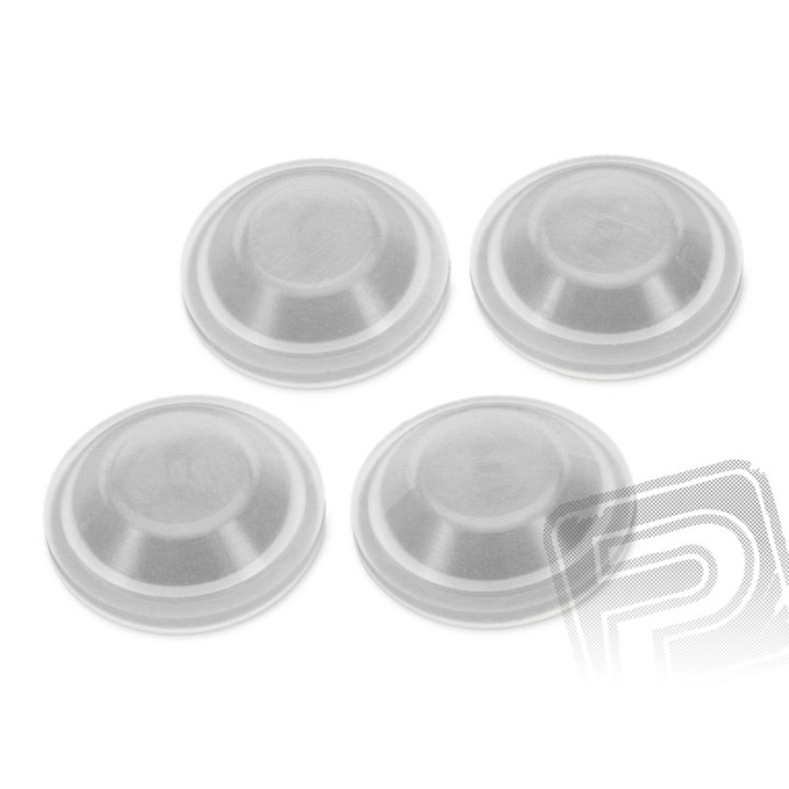 Silik. čepičky 16x5mm (4ks.)