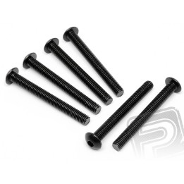 Šroub imbus s čočkovou hlavou M5x45mm, 6ks