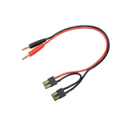 Nabíjací kábel s banánikmi - Traxxas sériový (14AWG)